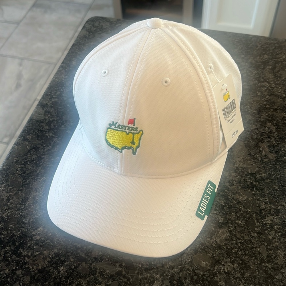 NEW Masters Ladies Fit white hat